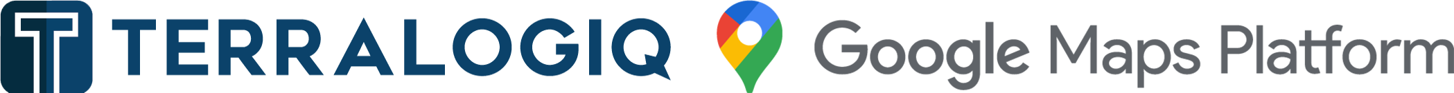 logo terralogiq dan google maps baru